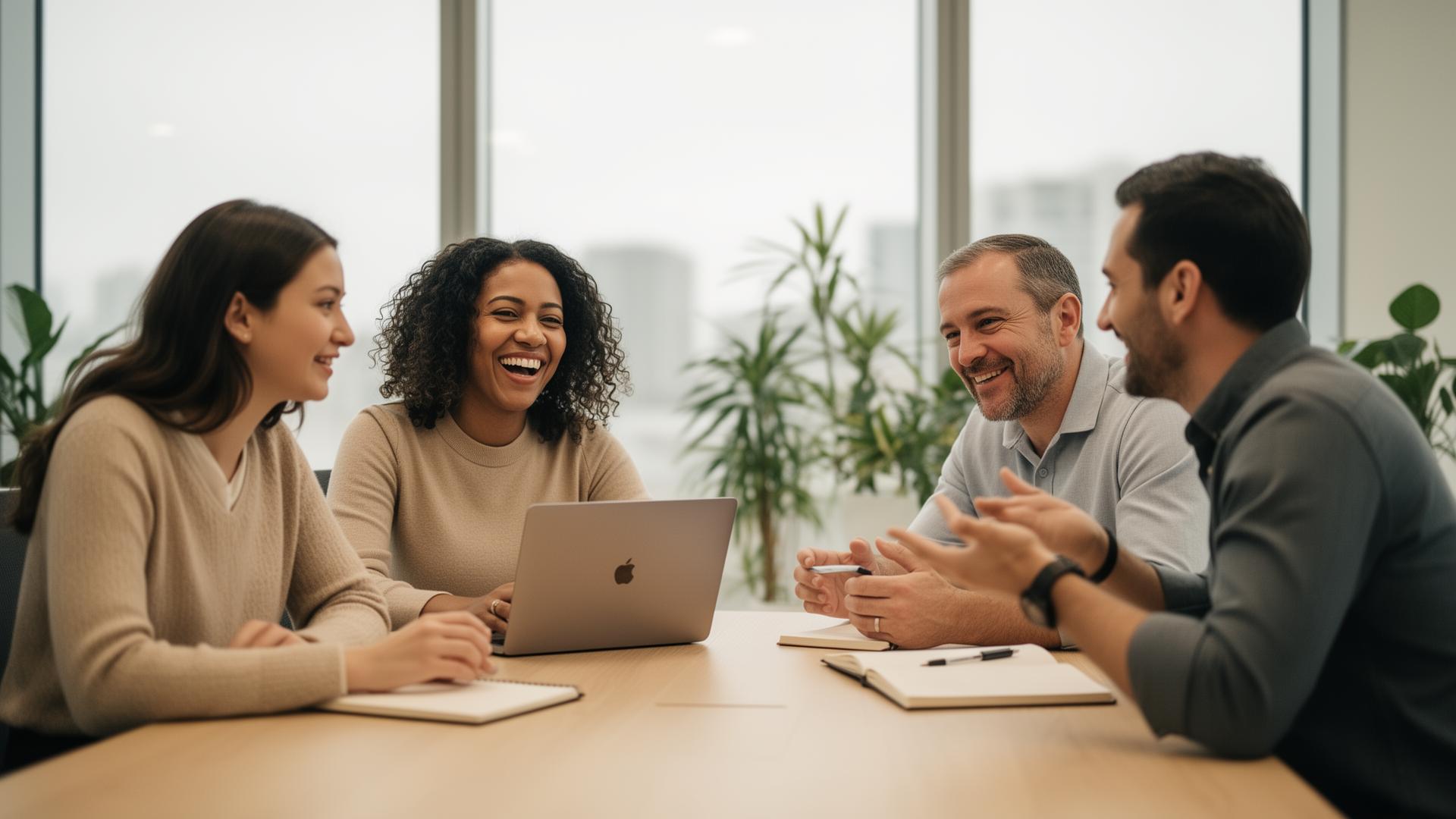 The WeIntegrate team at work
